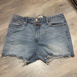 Universal Thread Blue Distressed Jean Shorts